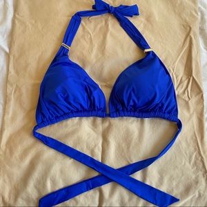 New La Blanca royal blue bikini top